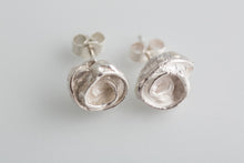 Load image into Gallery viewer, acacia-seed-pod-collection-silver-ear-studs
