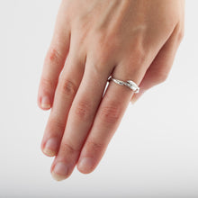 Load image into Gallery viewer, Twig Ring Silver Collection
