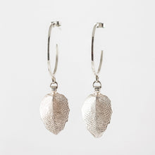 Load image into Gallery viewer, Sea Urchin Earrings Drop Silver
