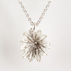 Buy Sterling Silver Poppy Seed Heads On Silver Chain small