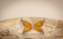 Load image into Gallery viewer, Butterfly shaped Butterfly pendant.
